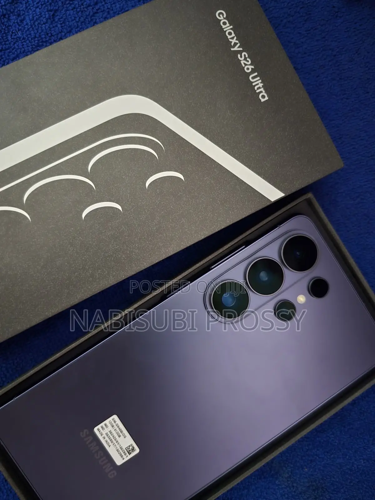 New Samsung Galaxy S25 Ultra 1 TB Blue