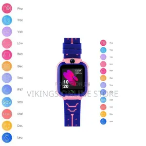 Q12 Kids' Waterproof Smart Watch With a Touch Screen, Camera, and SOS