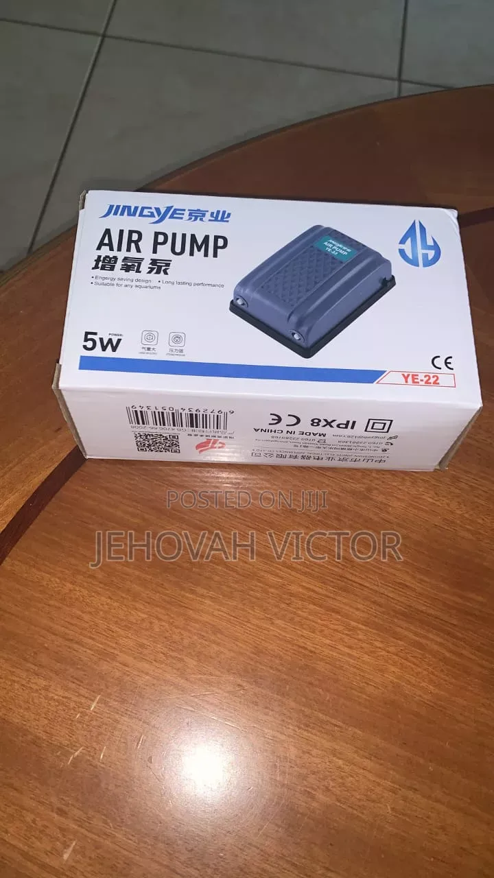 Air Pump Electric Aquarium Air Pump RS-348A 3W - Brand New