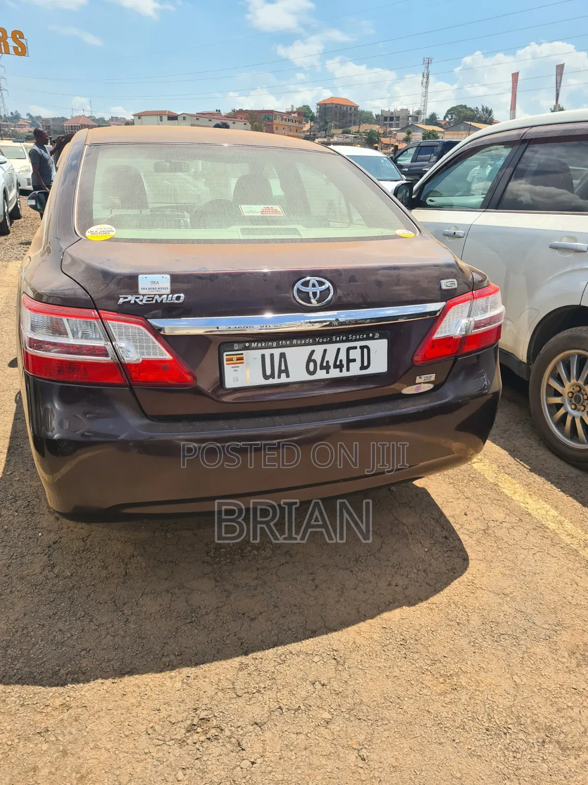 Toyota Premio 2012 Maroon