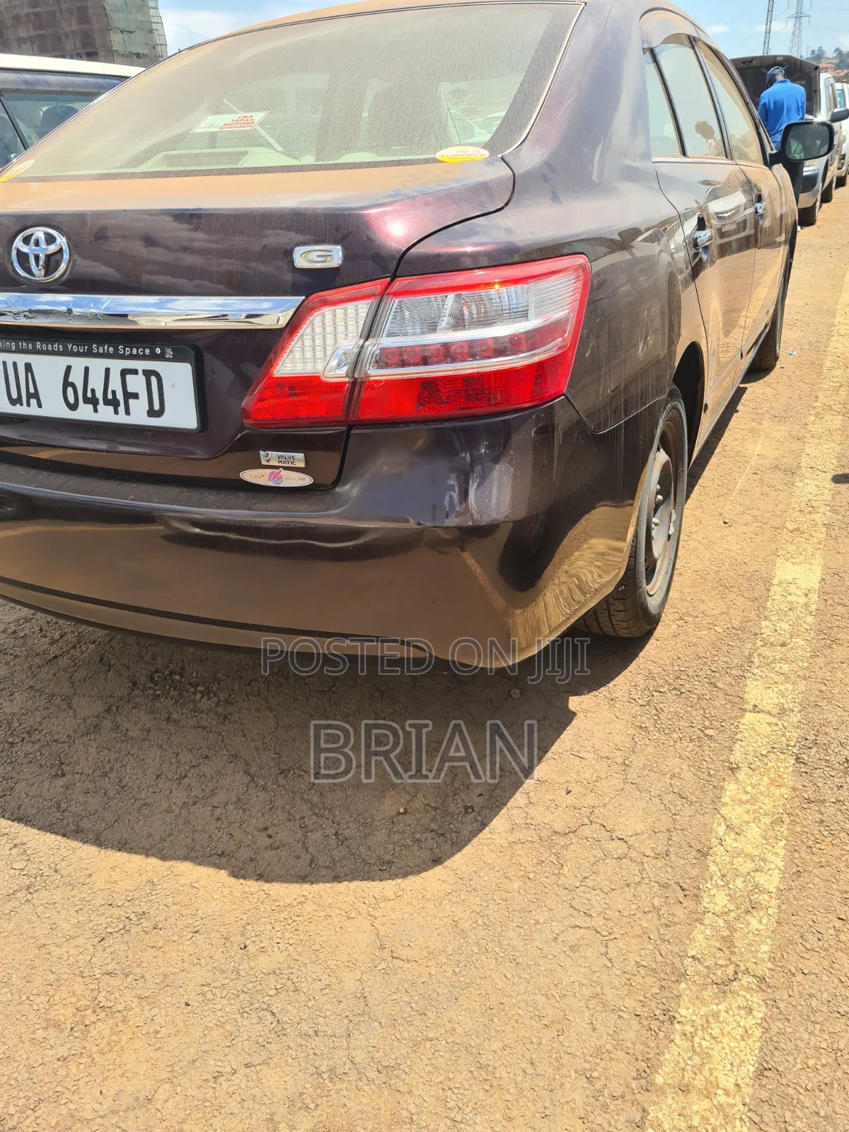 Toyota Premio 2012 Maroon