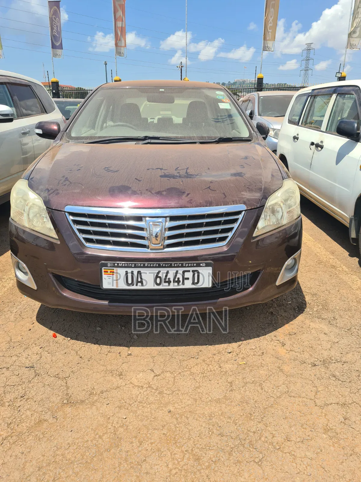 Toyota Premio 2012 Maroon