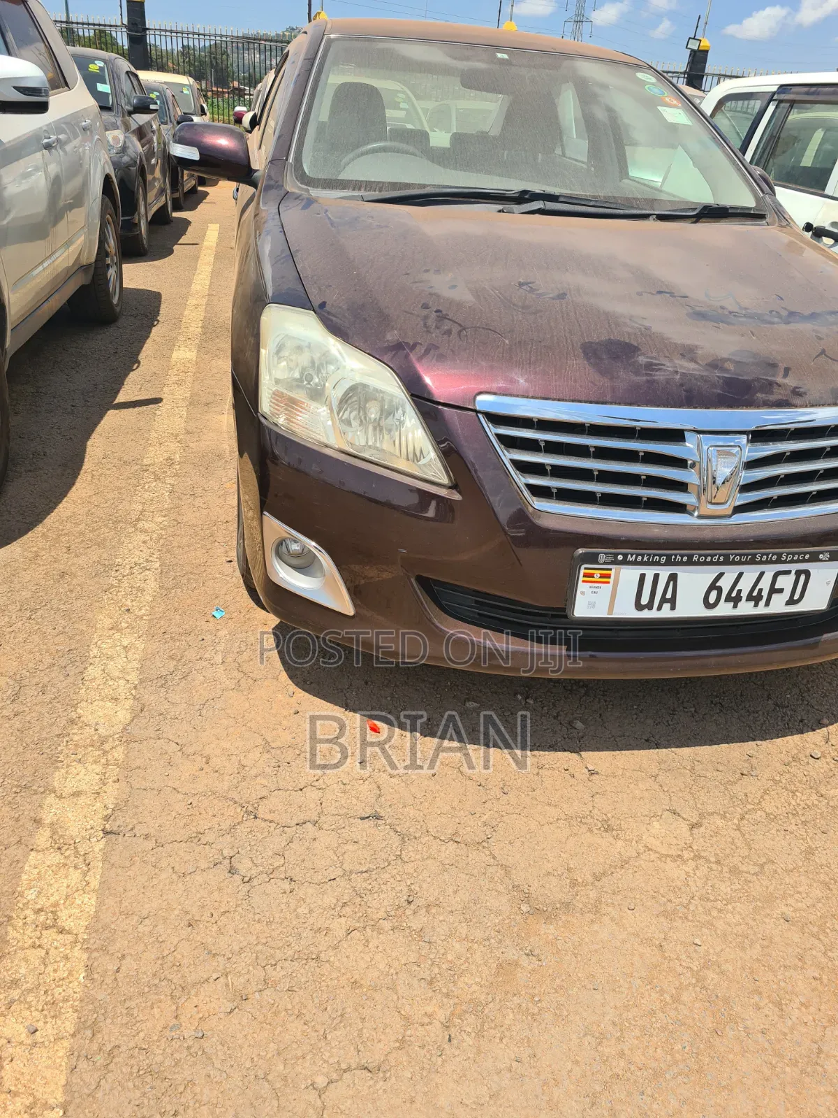 Toyota Premio 2012 Maroon