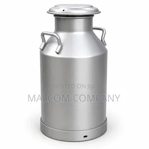 Aluminium Milk Can With Lid & Handles – Heavy Duty Milk Can 20ltr