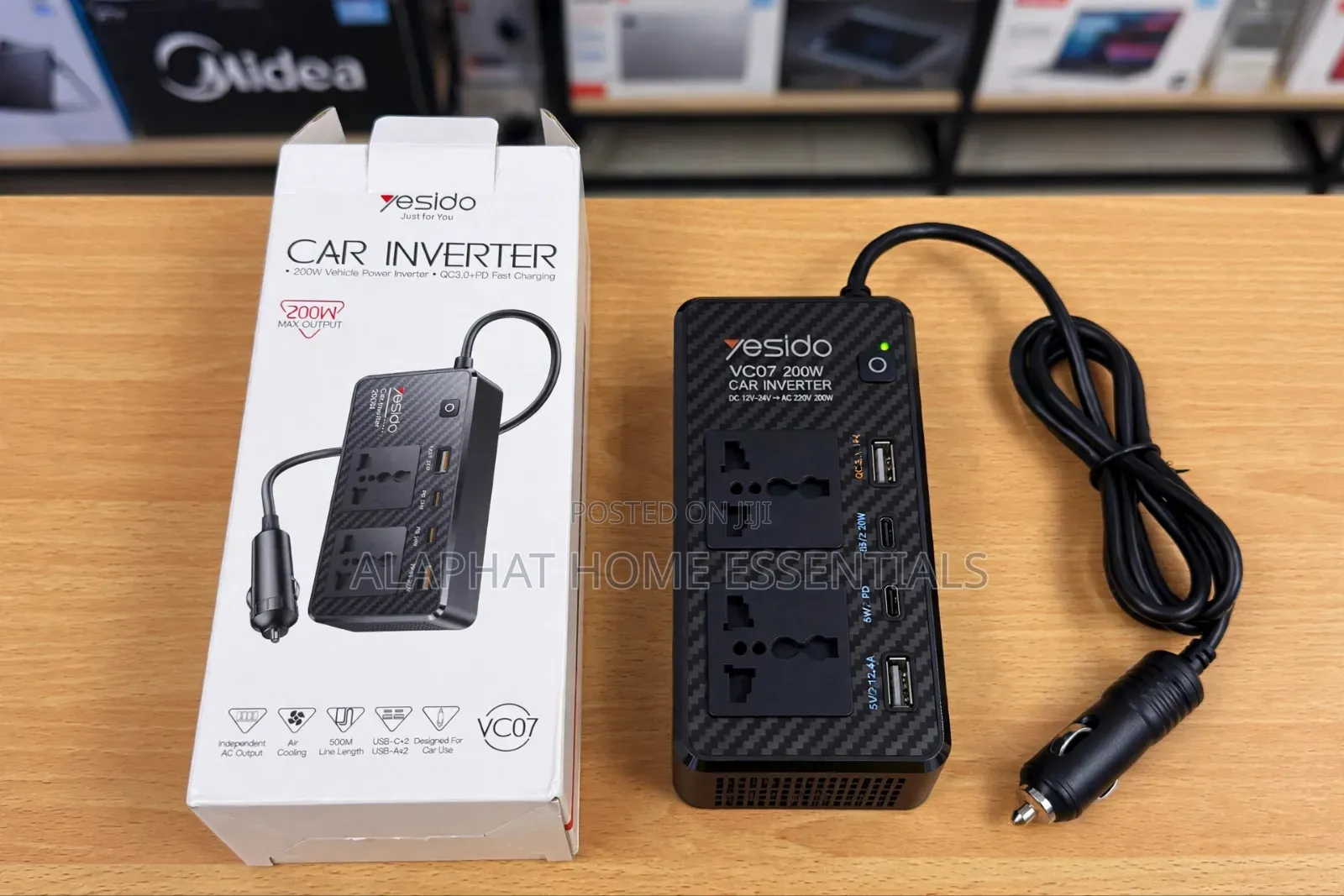 Yesido VC07 200W Car Power Inverter