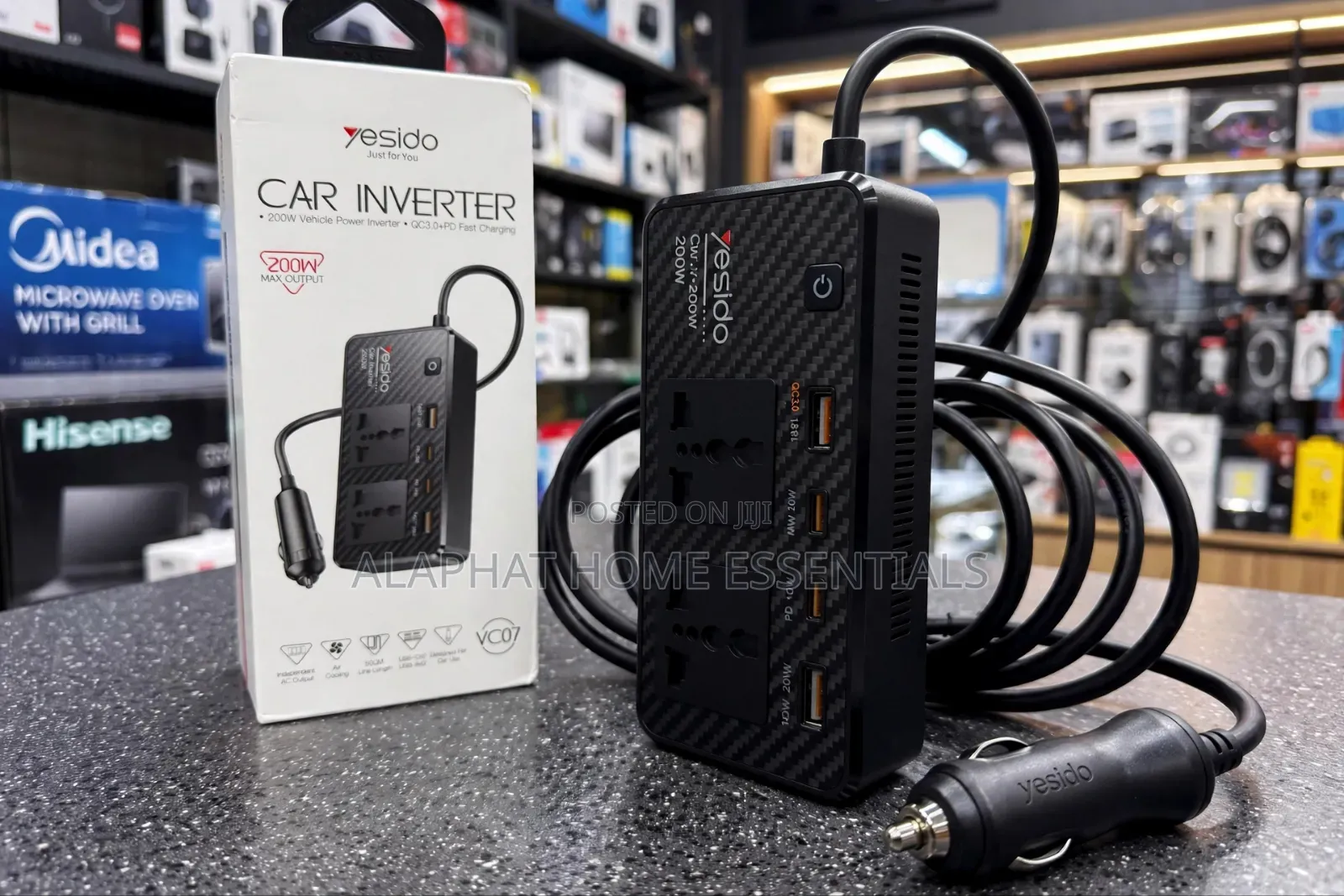 Yesido VC07 200W Car Power Inverter
