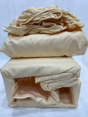 5x6 4pcs Fitted Bedsheet Set (Fitted & Flat Bedsheet, 2 Pillowcases)