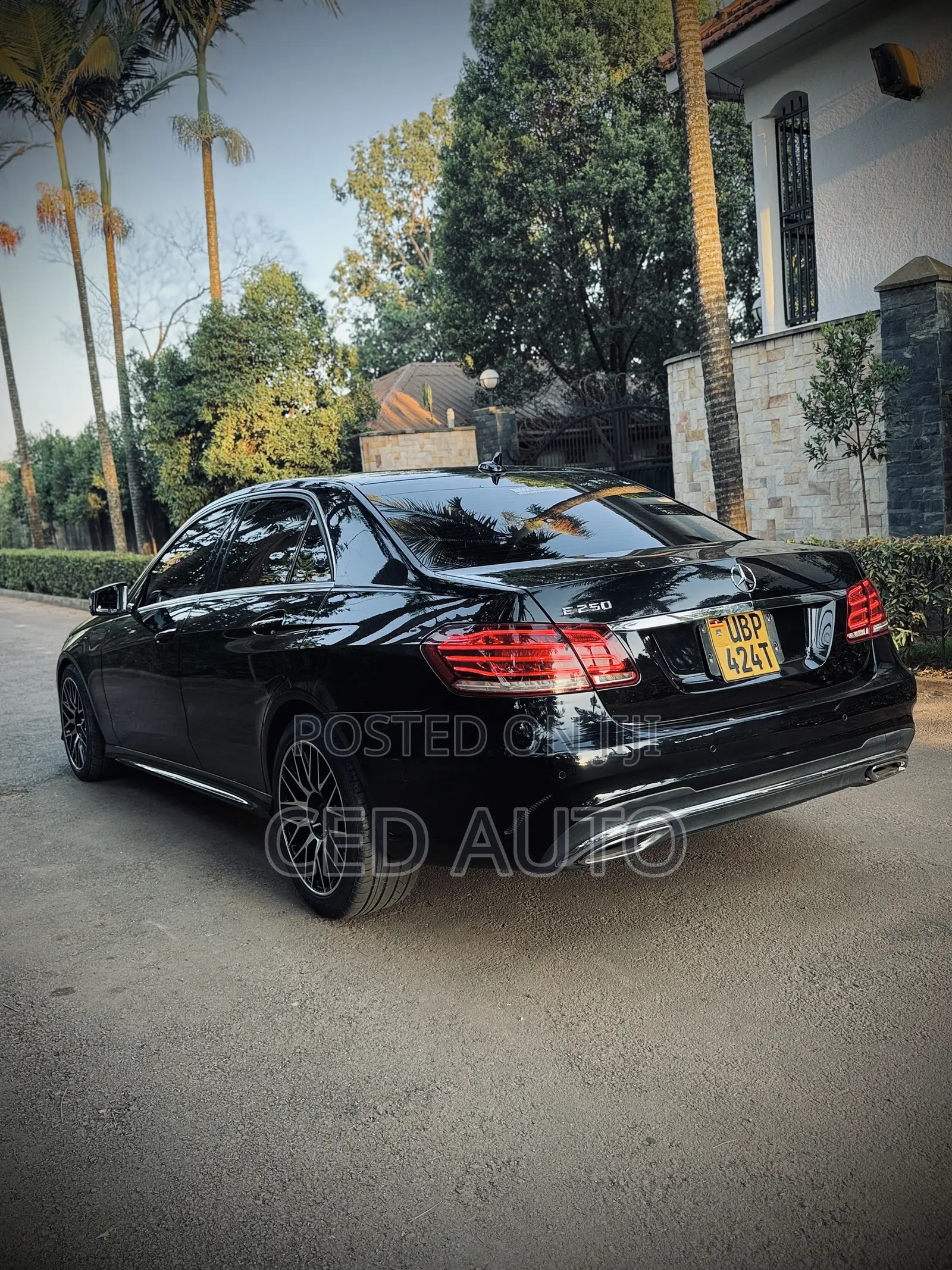 Mercedes-Benz E250 2015 Black