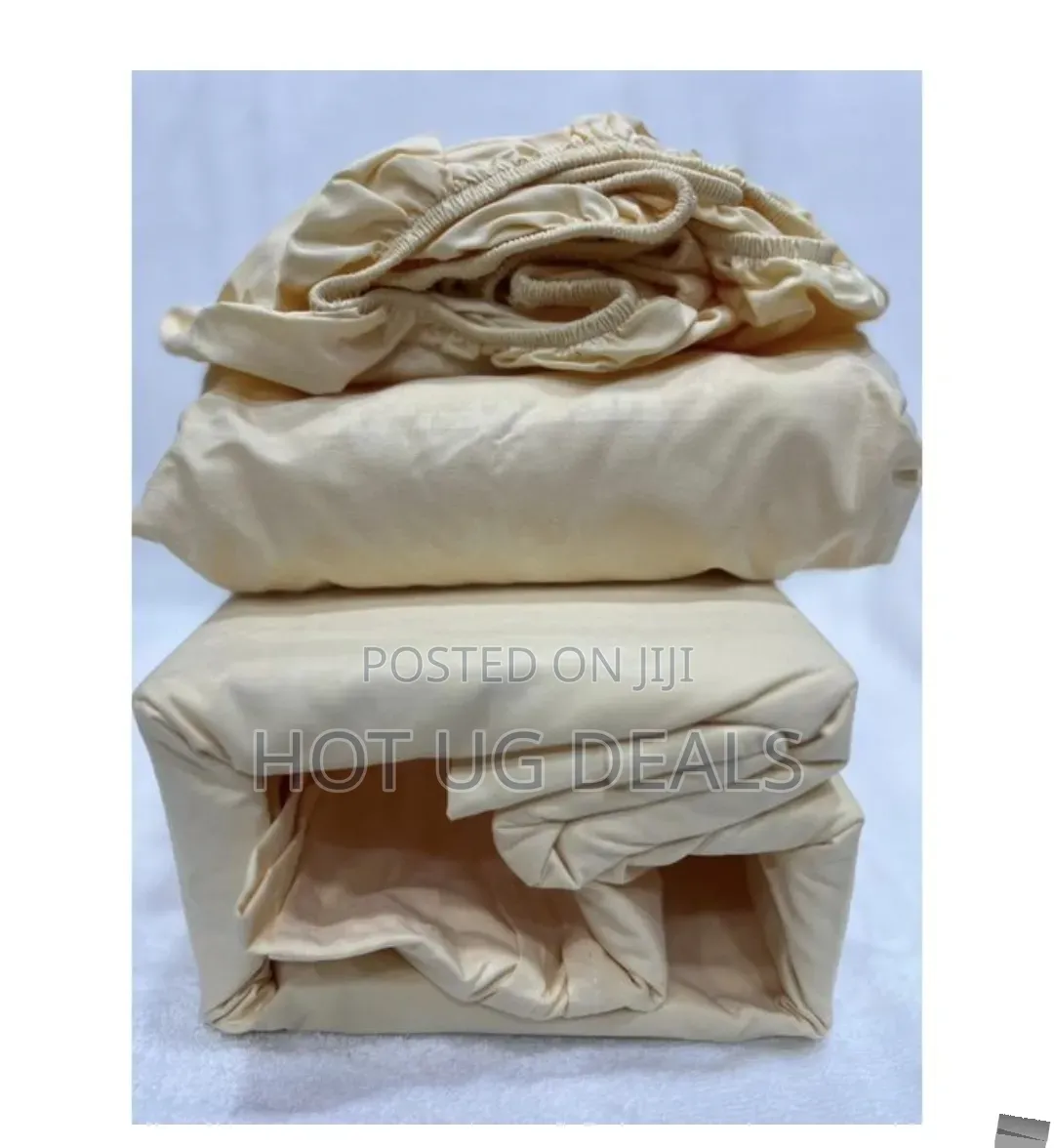 5x6 4pcs Fitted Bedsheet Set (Fitted & Flat Bedsheet, 2 Pillowcases)