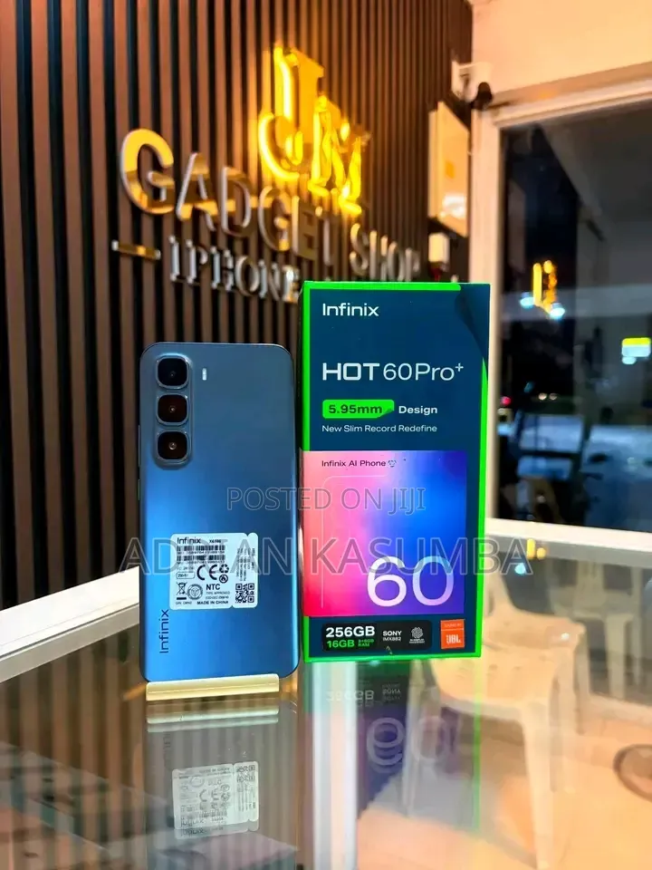 New Infinix Hot 60 Pro+ 256 GB Blue