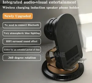 5-in-1 Wireless Induction Speaker Phone Holder