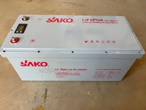 SAKO 12.8V 200Ah 2.56kWh LiFePO4 Lithium Solar Battery