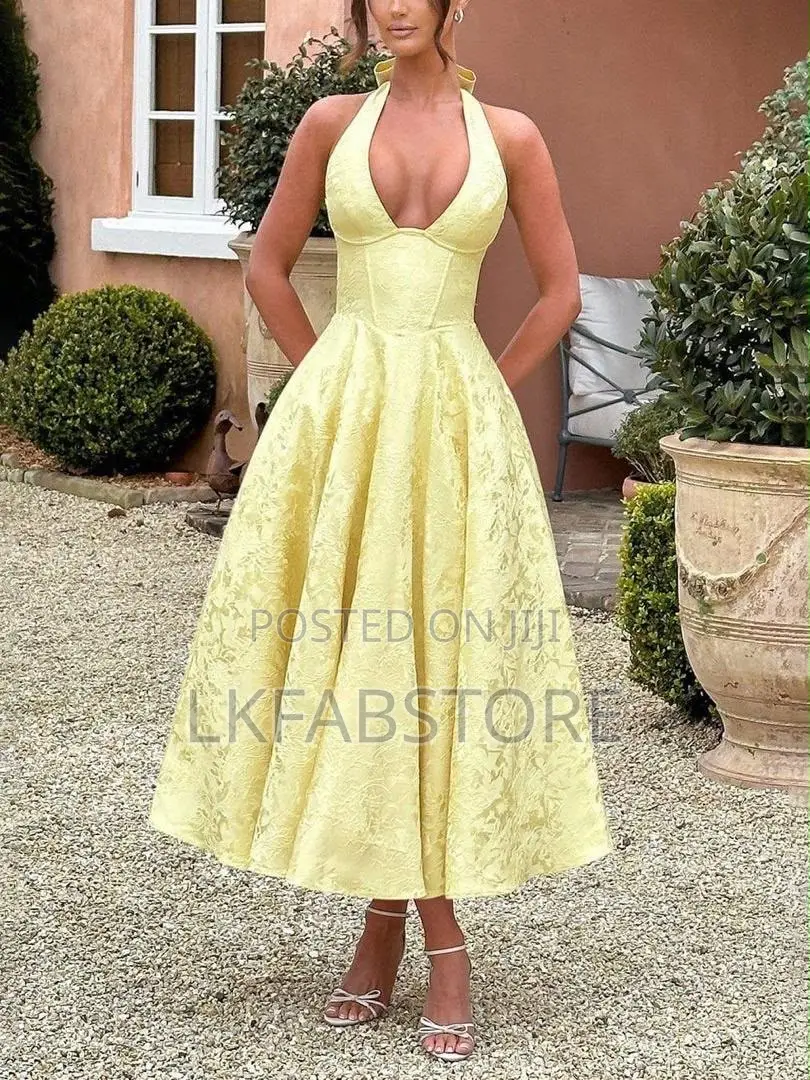 Elegant Open Back Party Dresses