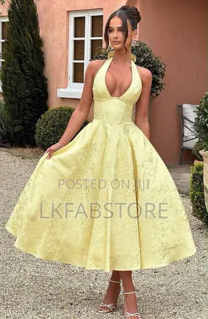 Elegant Open Back Party Dresses