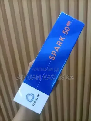 New Tecno Spark 50 128 GB Black