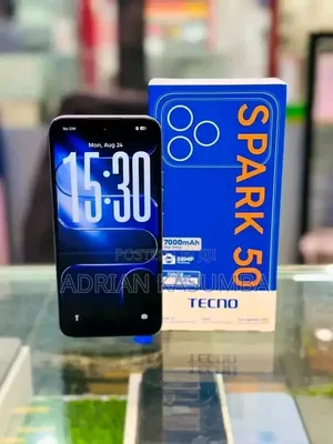 New Tecno Spark 50 128 GB Black