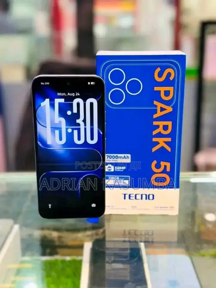 New Tecno Spark 50 128 GB Black