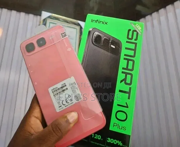 New Infinix Smart 10 Plus 128 GB Pink