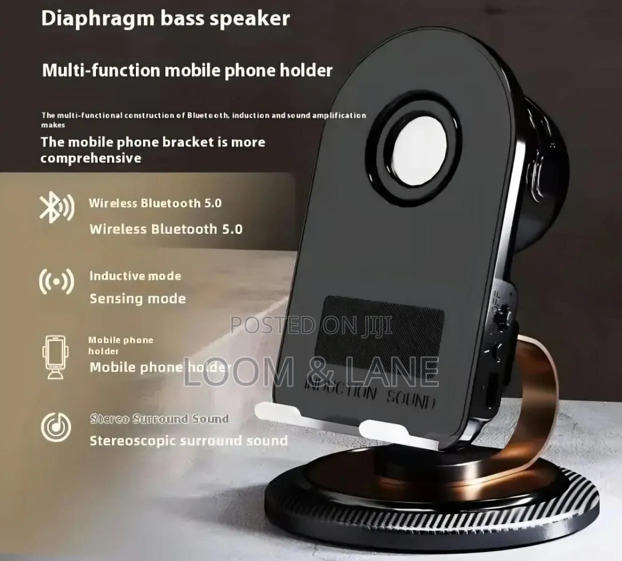 Mobile Phone Sensor Speaker Stand