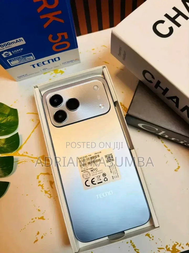New Tecno Spark 50 128 GB Gray