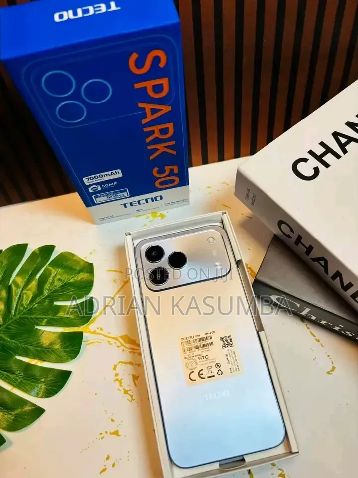 New Tecno Spark 50 128 GB Gray