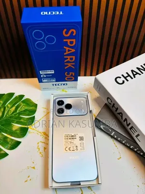 New Tecno Spark 50 128 GB Gray