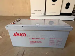 Brand New SAKO LiFePO4 12.8V 200Ah Lithium Battery for Solar & Backup