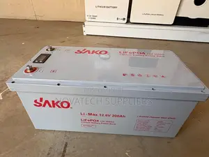 Brand New SAKO LiFePO4 12.8V 200Ah Lithium Battery for Solar & Backup