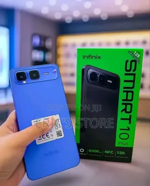 New Infinix Smart 10 Plus 128 GB Blue