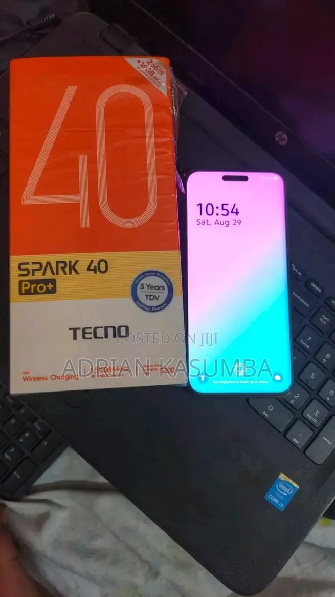 New Tecno Spark 40 Pro+ 256 GB Silver
