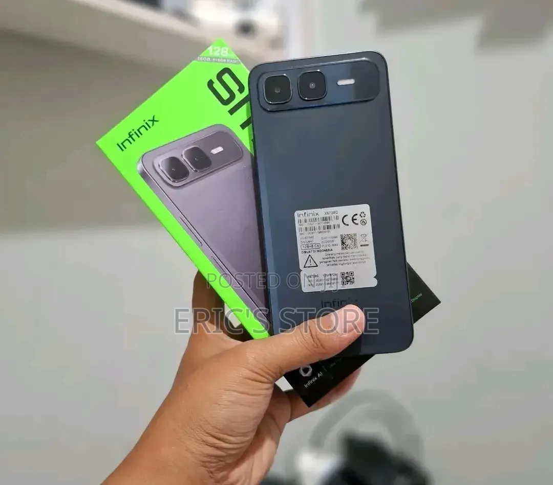 New Infinix Smart 10 Plus 128 GB Black