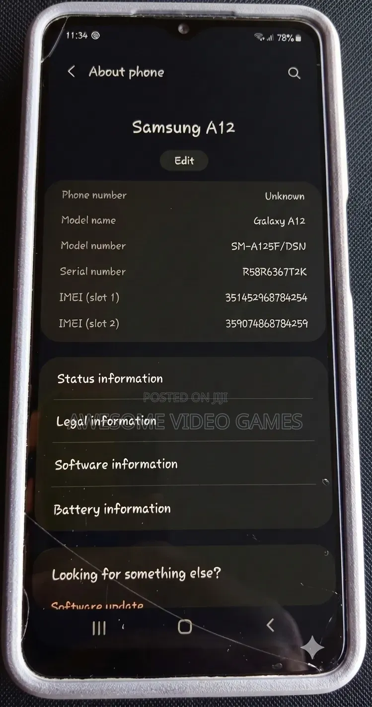 Samsung Galaxy A12 64 GB Blue