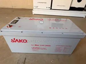 SAKO Li-Max 12.8V 200Ah LiFePO4 Lithium Battery