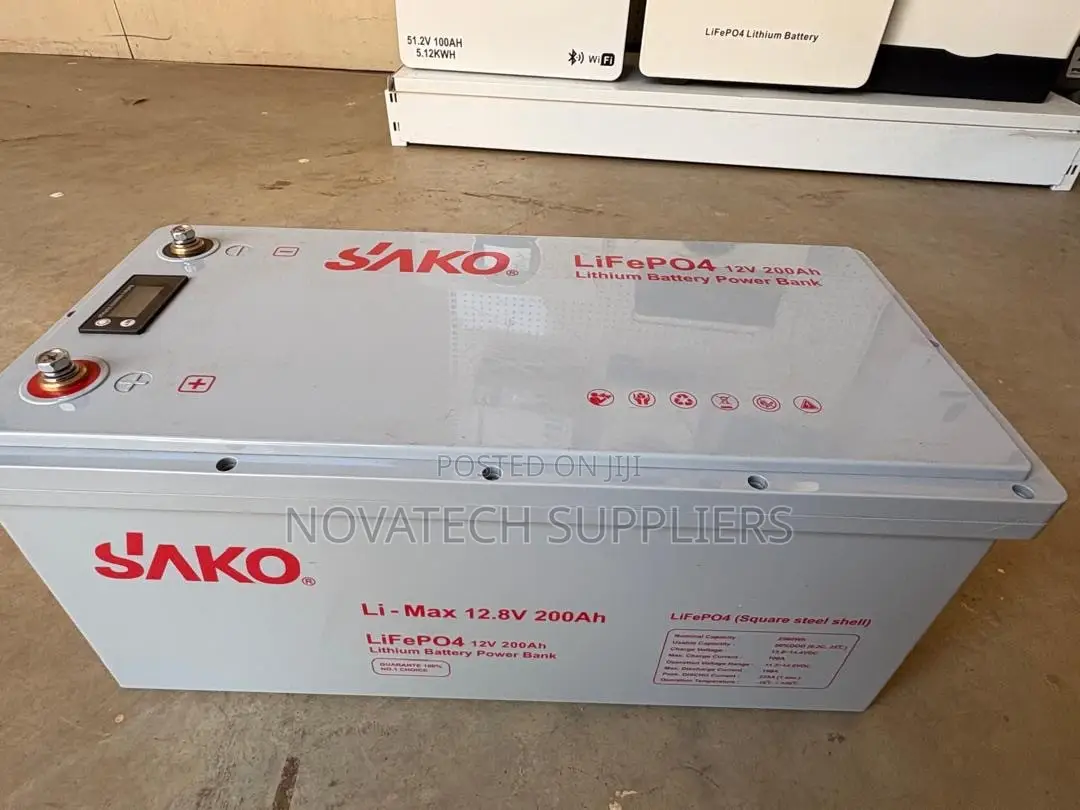 SAKO Li-Max 12.8V 200Ah LiFePO4 Lithium Battery