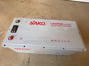 SAKO 12.8V 200Ah 2.56kWh LiFePO4 Lithium Solar Battery