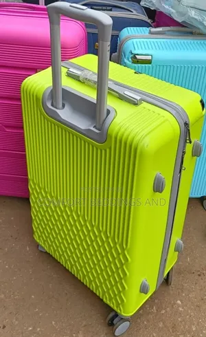 Early Bird Plastic Suitcases Brown