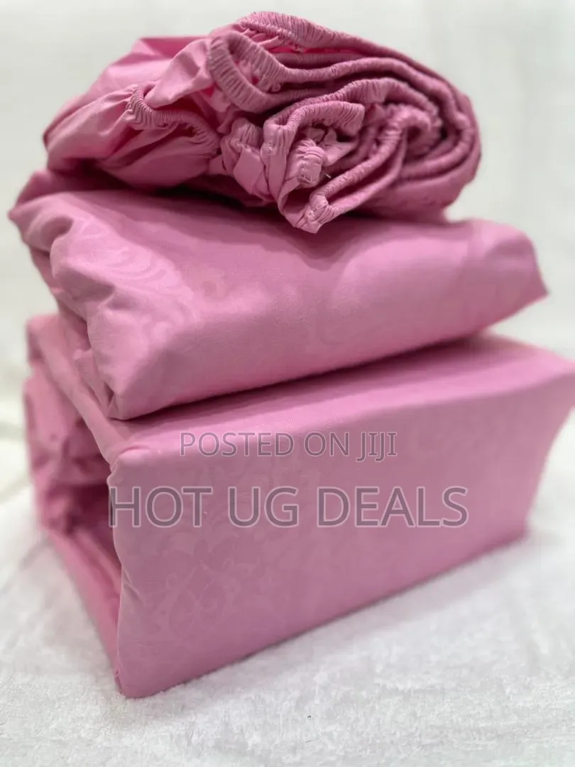 6x6 Fitted Bedsheets (1 Flat & 1 Fitted Bedsheets With 2 Pillowcases)