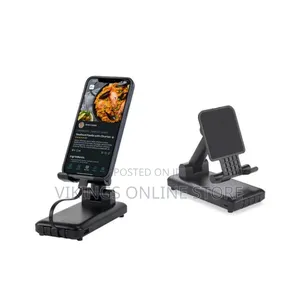 Multi-Function Power Bank With an Integrated Adjustable Folding Stand