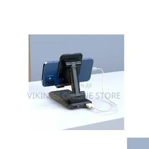 Multi-Function Power Bank With an Integrated Adjustable Folding Stand