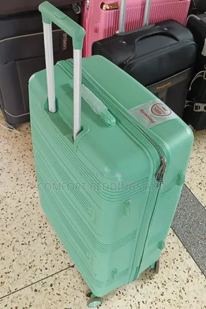 Rubber Suitcase Set Light Green