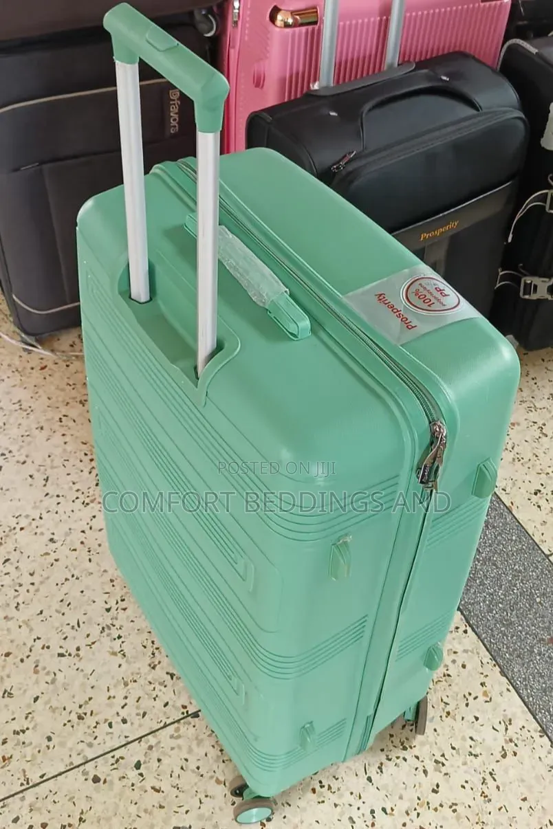 Rubber Suitcase Set Light Green