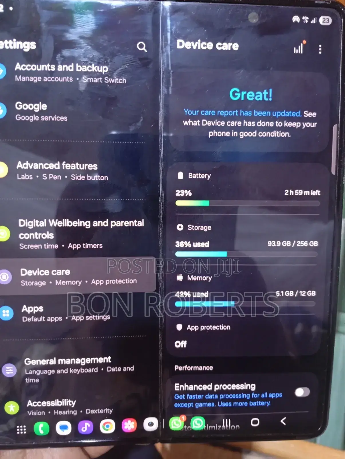Samsung Galaxy Z Fold 3 256 GB Black