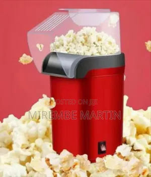 Classic Electric Hot Air Popcorn Maker for Healthy, Oil-Free Snacks