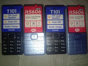 New Tecno T302 Black