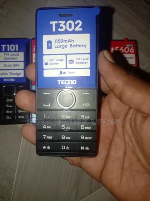 New Tecno T302 Black
