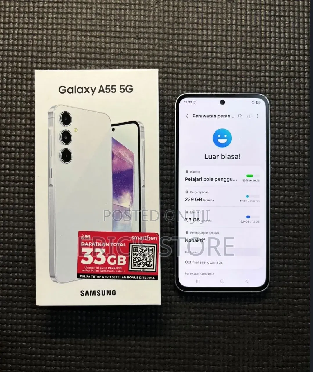 New Samsung Galaxy A55 256 GB White