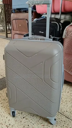 Rubber Suitcase Set Cream