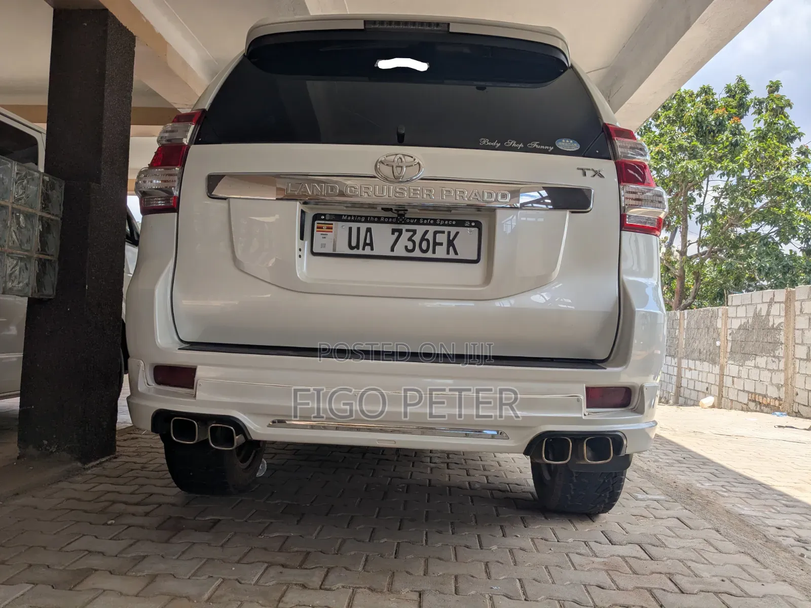 Toyota Land Cruiser Prado 2015 White