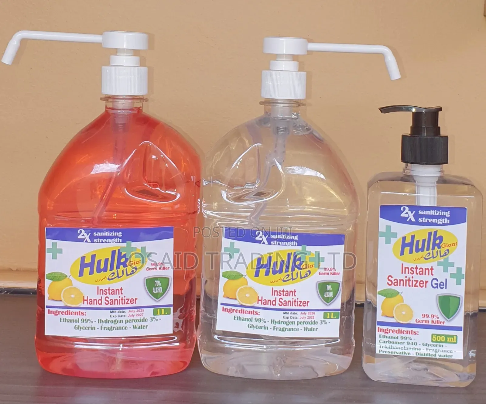Instant Hand Sanitizer