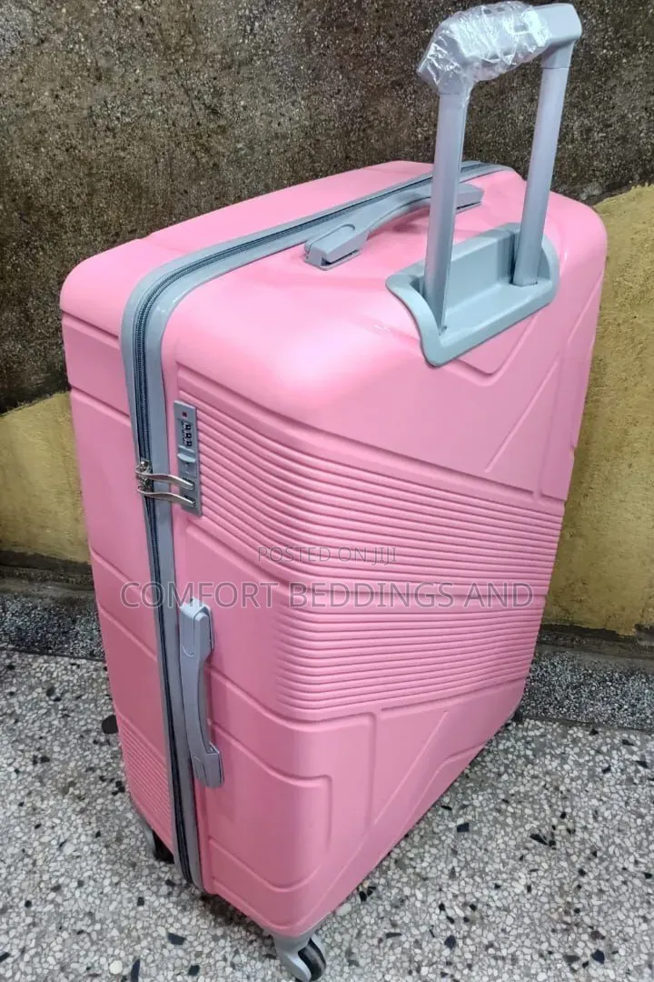 Plastuc Suitcase Set Light Purple